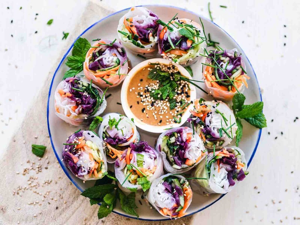 Rice Paper Sushi Rolls Rice Paper Sushi Rolls